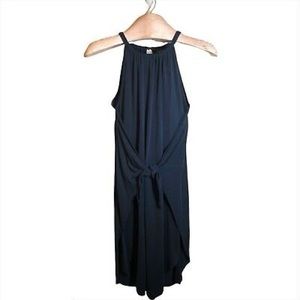 NWOT 1. State front tie halter dress